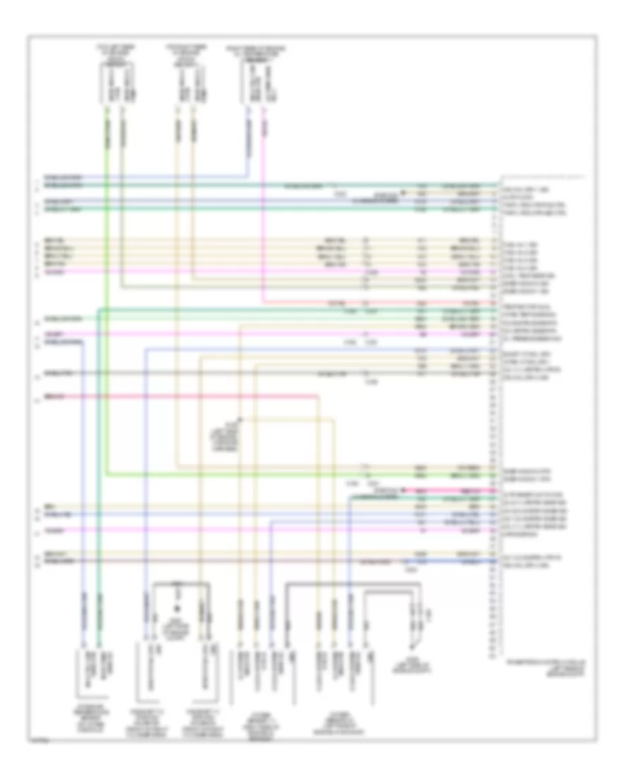 3.6L, Engine Performance Wiring Diagram (6 of 6) for Dodge Avenger Lux 2011