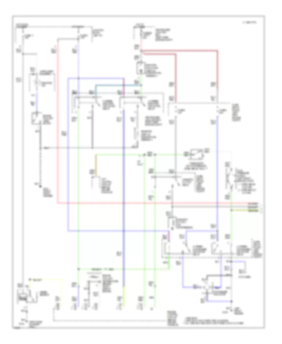 A C Wiring Diagram Manual A C 1 of 2 for Dodge Stealth R T 1996
