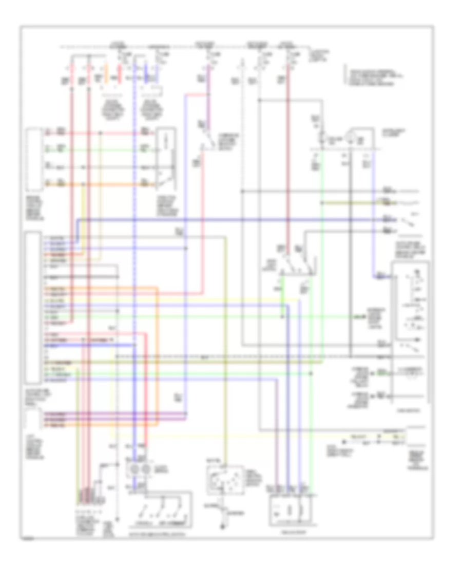 Cruise Control Wiring Diagram A T for Dodge Stealth R T 1996