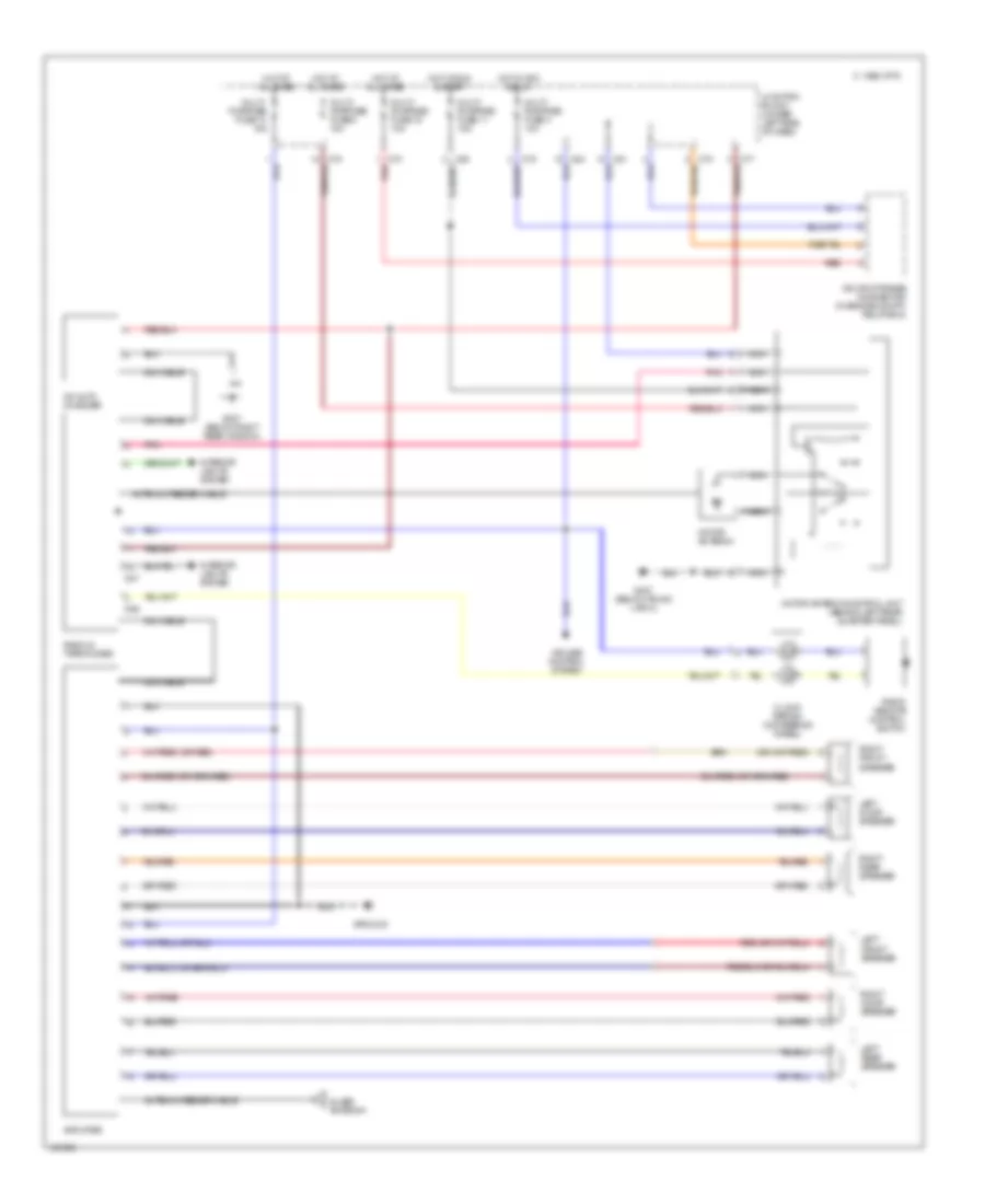 Radio Wiring Diagrams with Amplifier for Dodge Stealth R T 1996