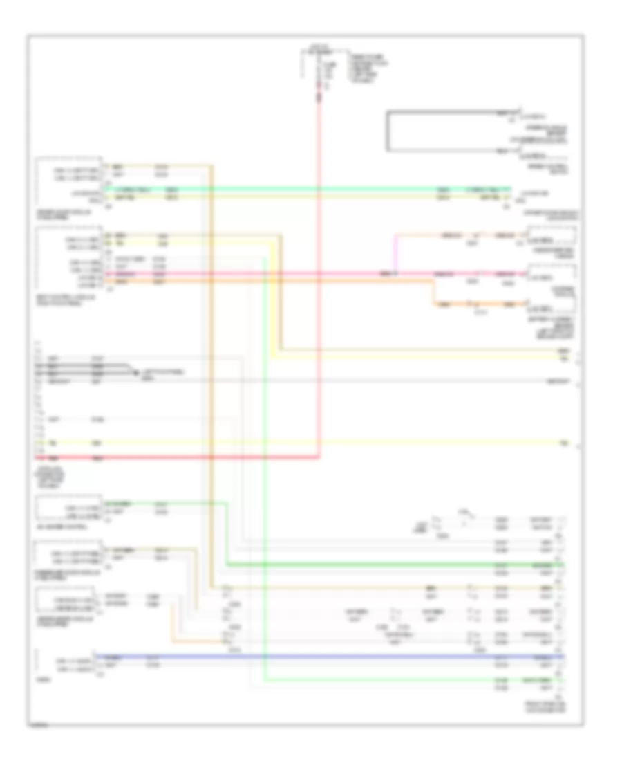 Computer Data Lines Wiring Diagram 1 of 2 for Dodge Journey Crew 2011