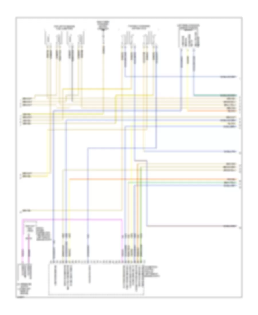 2.4L, Engine Performance Wiring Diagram (4 of 6) for Dodge Journey Crew 2011