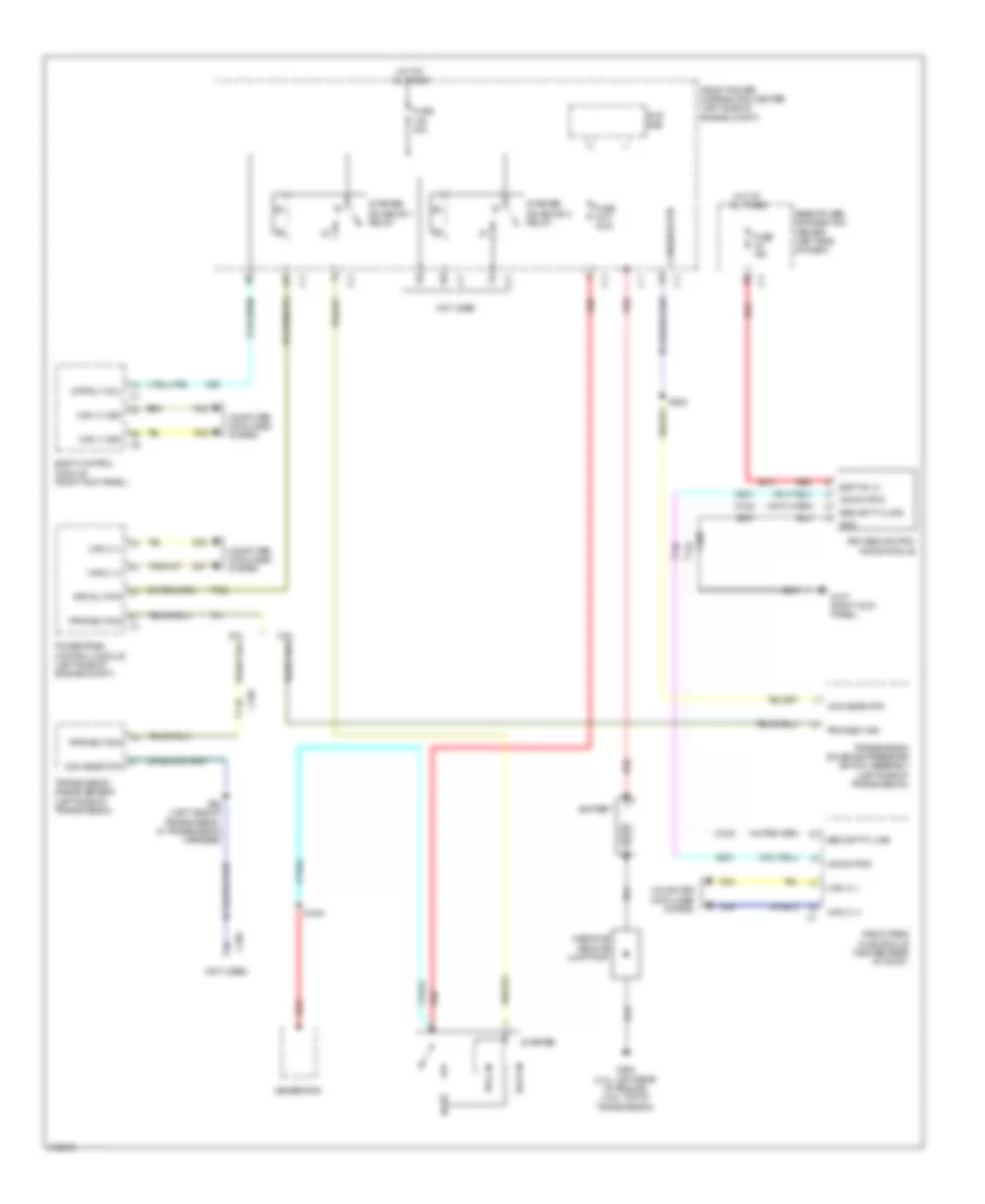 Starting Wiring Diagram for Dodge Journey Crew 2011