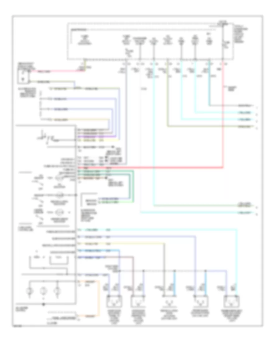 Manual A C Wiring Diagram 1 of 2 for Dodge Cab  Chassis RHD 2008 3500