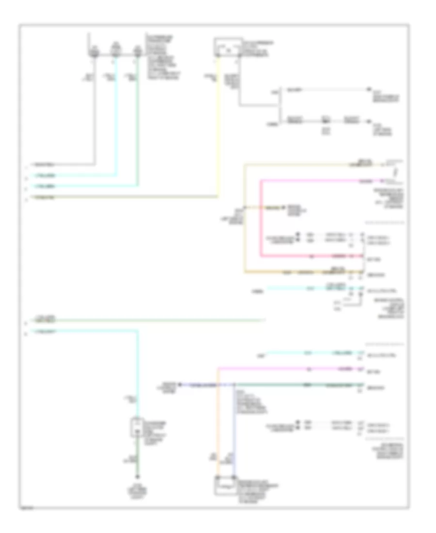 Manual A C Wiring Diagram 2 of 2 for Dodge Cab  Chassis RHD 2008 3500