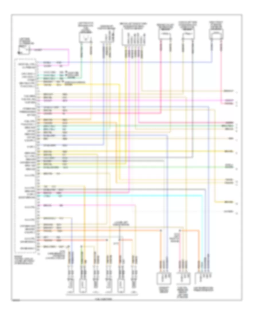 5.9L Diesel, Engine Performance Wiring Diagram (1 of 4) for Dodge Cab  Chassis R3500 HD 2008