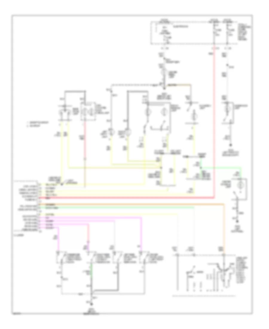 Courtesy Lamps Wiring Diagram for Dodge Cab  Chassis RHD 2008 3500