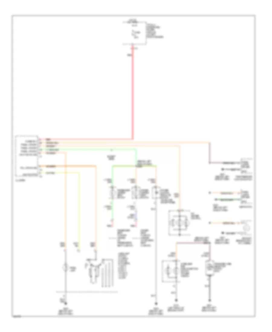 Instrument Illumination Wiring Diagram for Dodge Cab  Chassis RHD 2008 3500