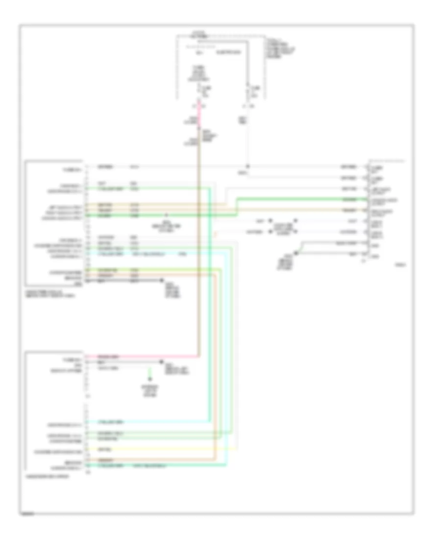 Hands Free Module Wiring Diagram for Dodge Cab  Chassis RHD 2008 3500