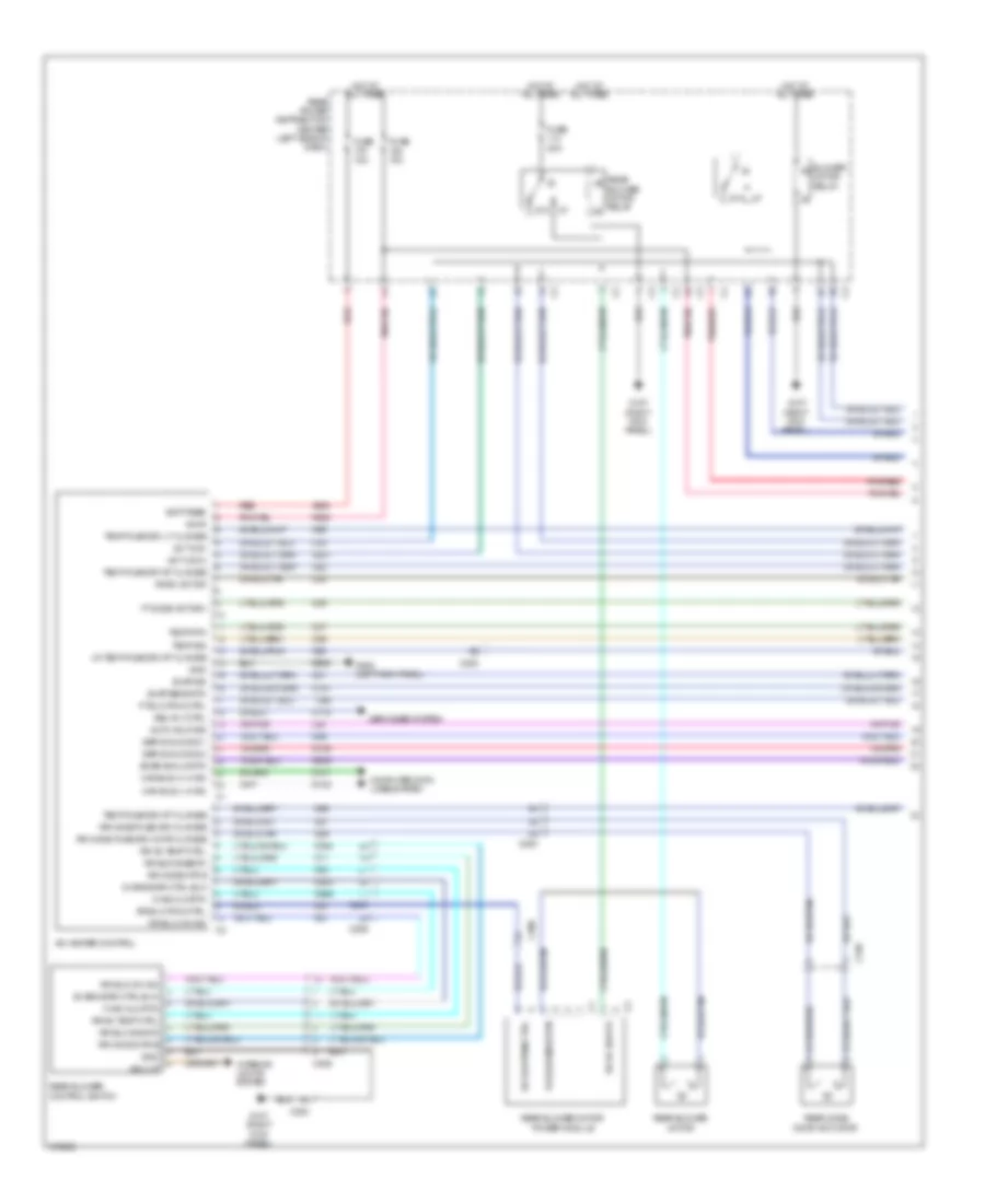 Automatic A C Wiring Diagram 1 of 3 for Dodge Journey Express 2011