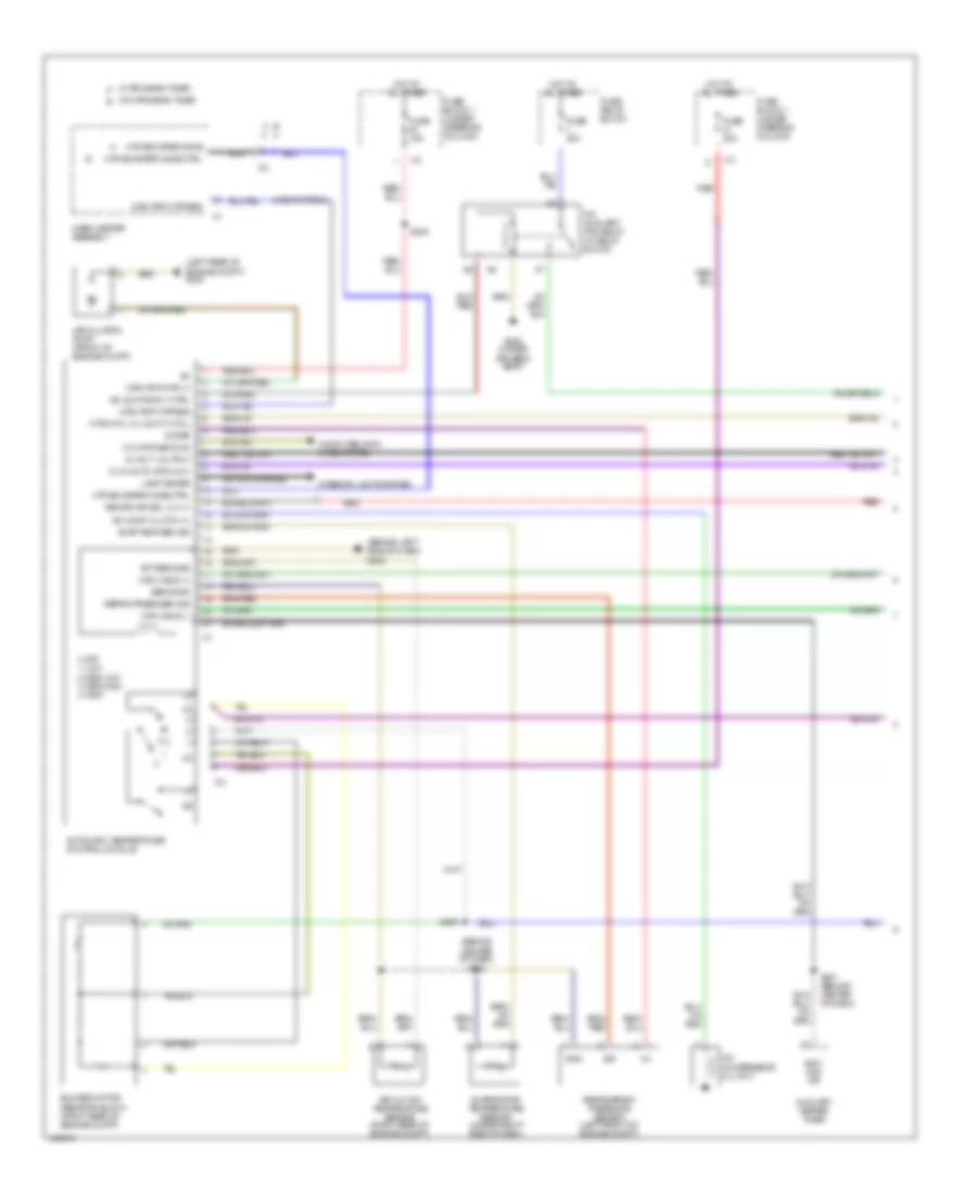 Automatic AC Wiring Diagram (1 of 2) for Dodge Sprinter 2500 2004
