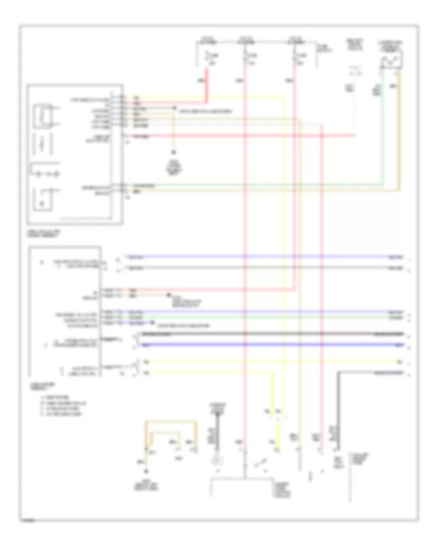 Auxiliary Heater Wiring Diagram (1 of 3) for Dodge Sprinter 2500 2004
