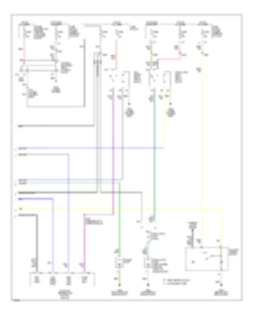 Auxiliary Heater Wiring Diagram 3 of 3 for Dodge Sprinter 2004 2500