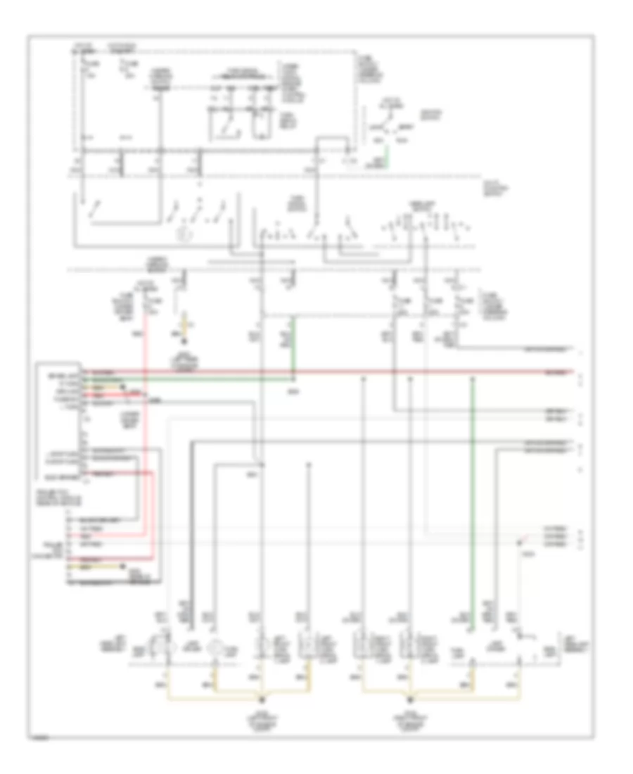 Exterior Lamps Wiring Diagram (1 of 3) for Dodge Sprinter 2500 2004