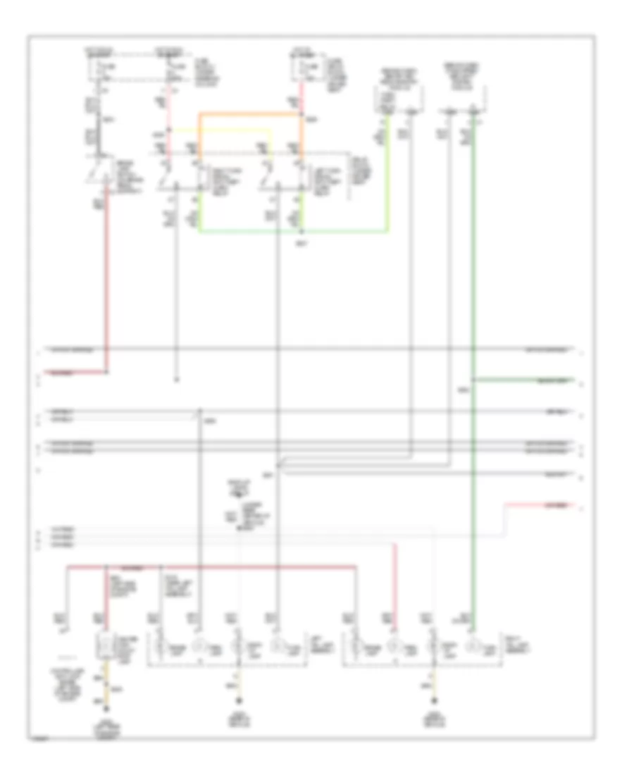 Exterior Lamps Wiring Diagram (2 of 3) for Dodge Sprinter 2500 2004