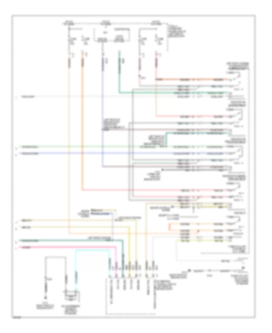 Manual AC Wiring Diagram (2 of 2) for Dodge Caliber RT 2008