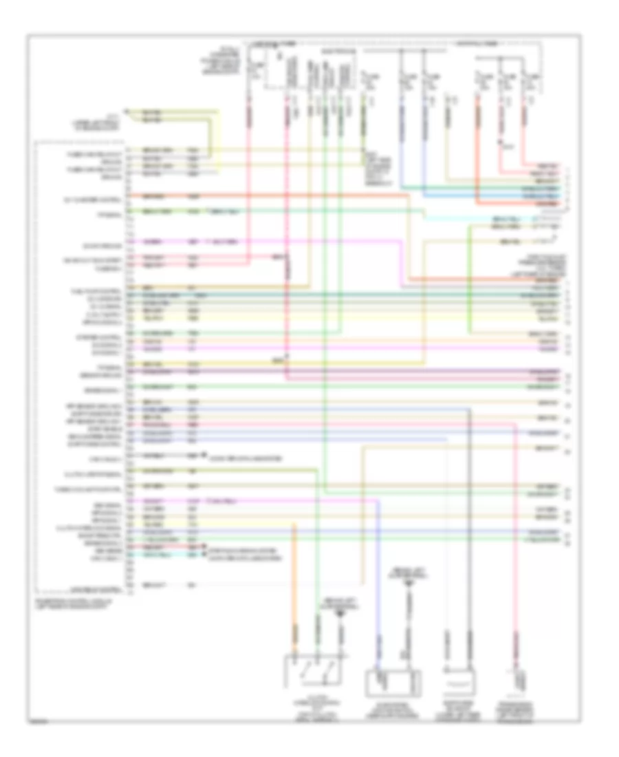 2.0L, Engine Performance Wiring Diagram (1 of 5) for Dodge Caliber RT 2008