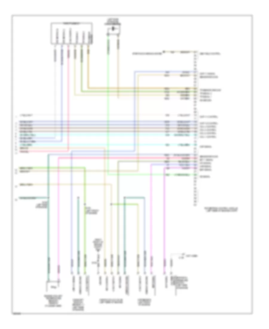 2.0L, Engine Performance Wiring Diagram (5 of 5) for Dodge Caliber RT 2008