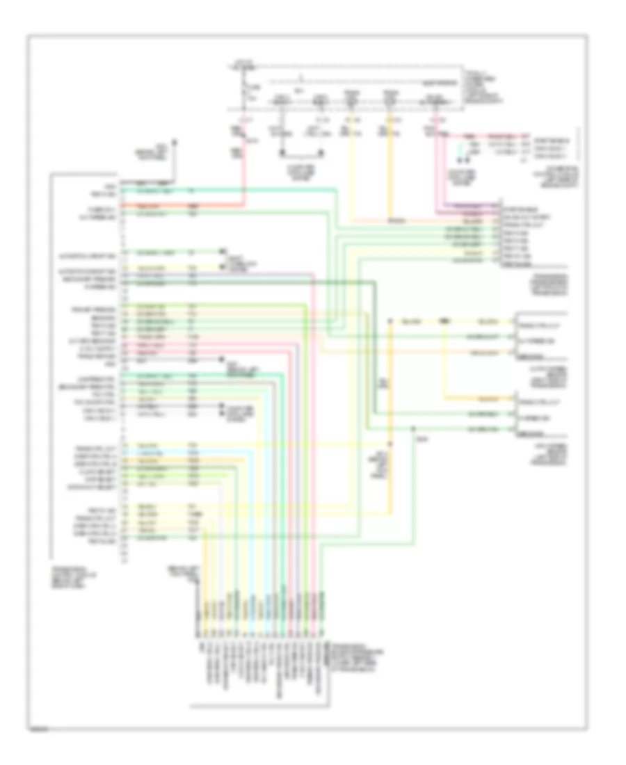 A T Wiring Diagram for Dodge Caliber R T 2008