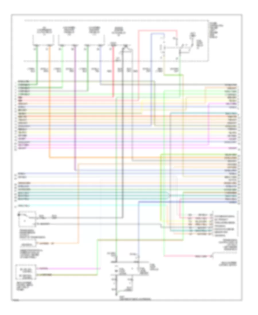 2 5L Engine Performance Wiring Diagrams 3 of 4 for Dodge Stratus 1996