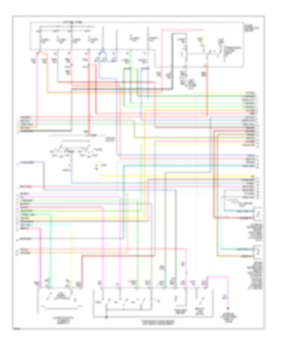 Transmission Wiring Diagram 2 of 4 for Dodge Stratus 1996