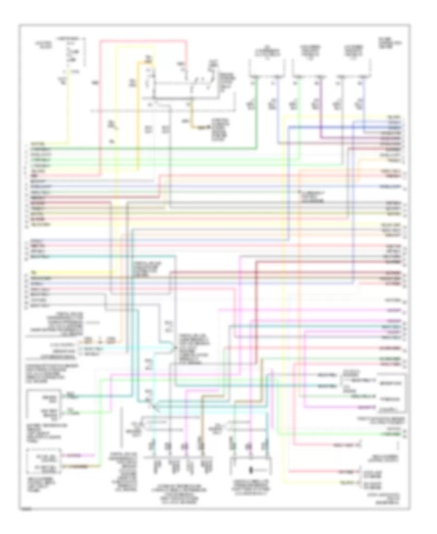 Transmission Wiring Diagram 3 of 4 for Dodge Stratus 1996