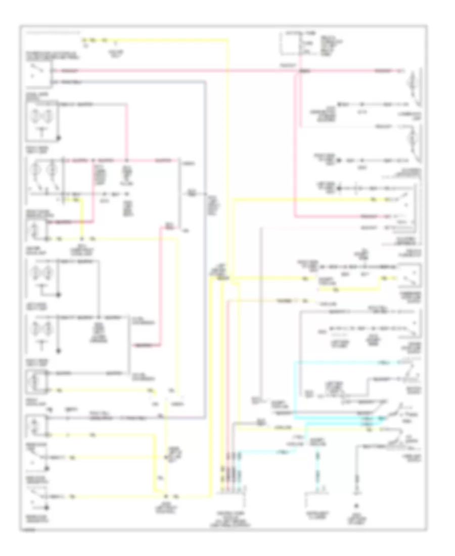 Courtesy Lamps Wiring Diagram for Dodge Ram Wagon B2002 1500