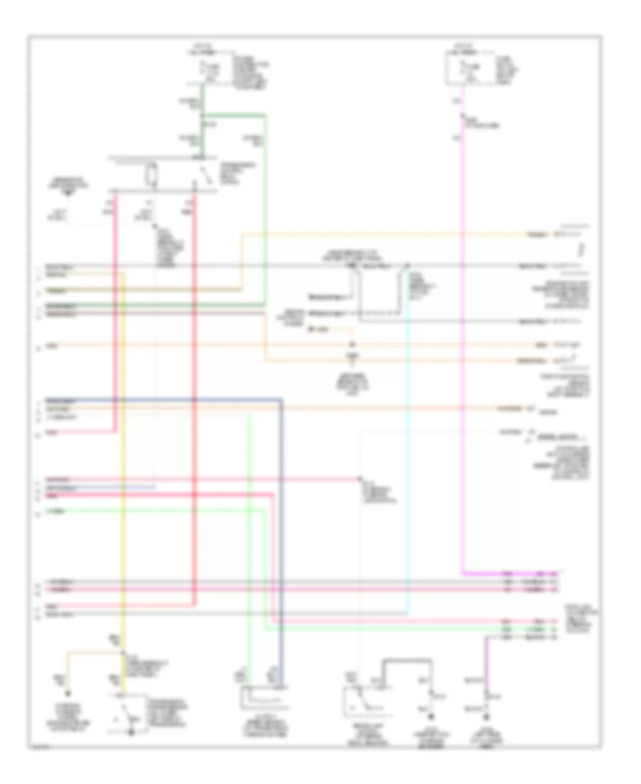 5 2L A T Wiring Diagram 2 of 2 for Dodge Ram Wagon B2002 1500
