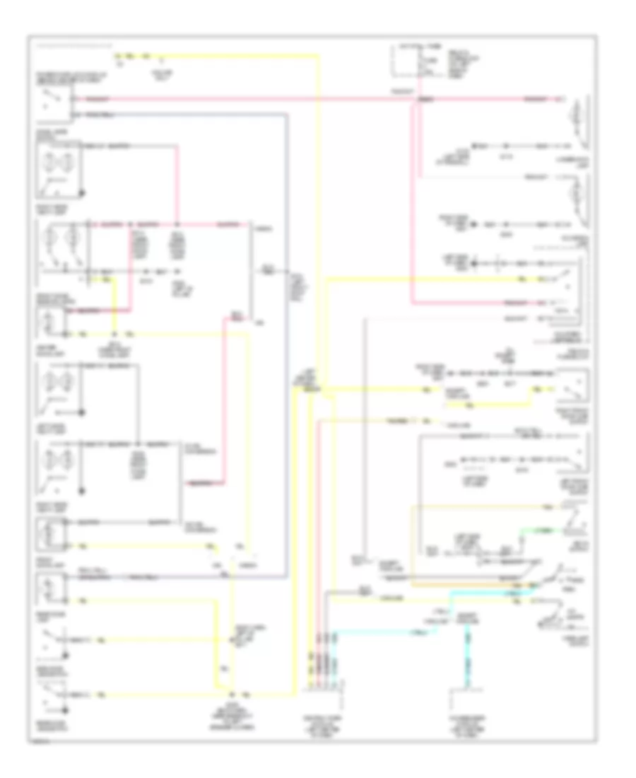 Courtesy Lamps Wiring Diagram for Dodge Ram Wagon B2000 1500