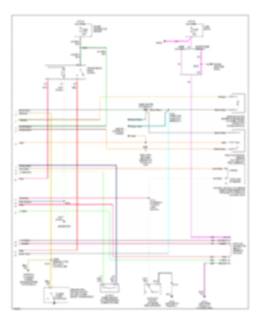 5 2L A T Wiring Diagram 2 of 2 for Dodge Ram Wagon B2000 1500