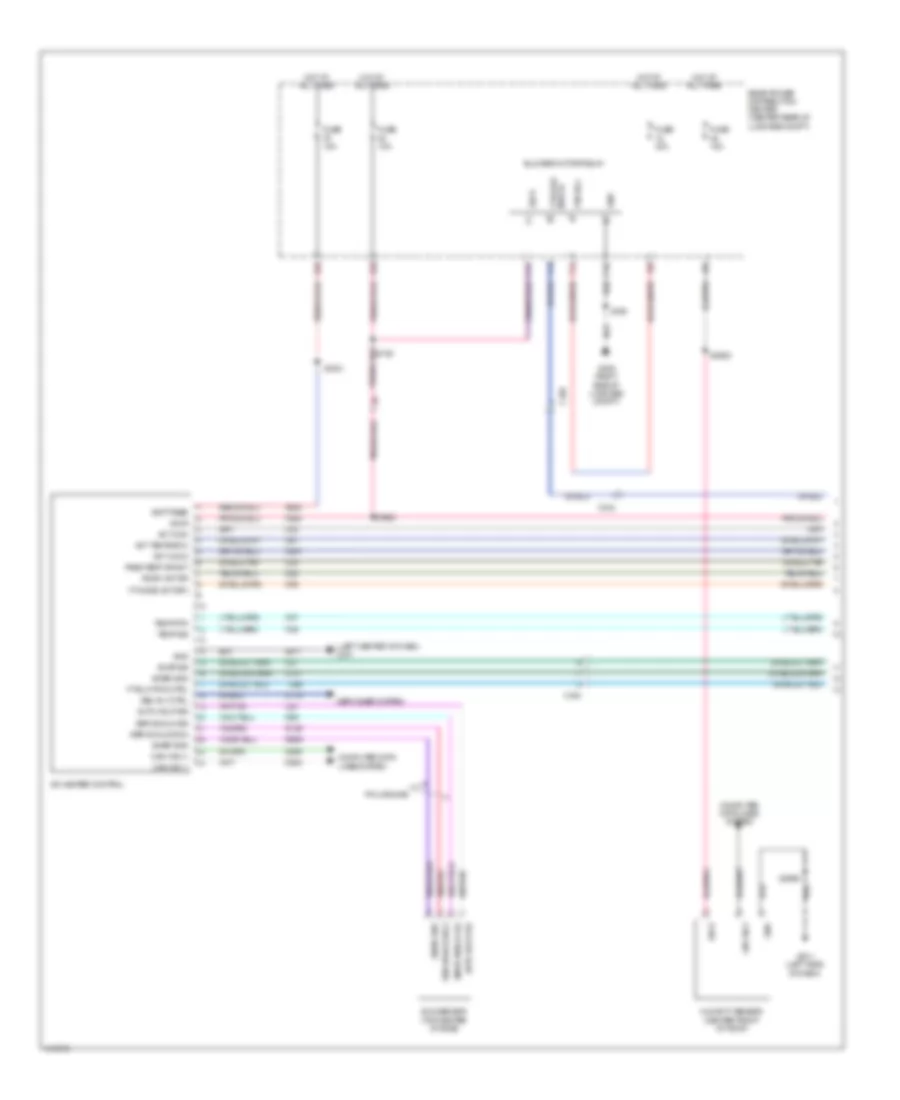 Automatic A C Wiring Diagram 1 of 3 for Dodge Charger SXT 2013