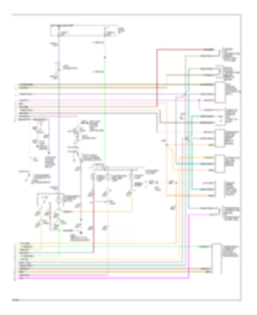 5.2L, Engine Performance Wiring Diagrams (2 of 2) for Dodge Pickup R1500 1994