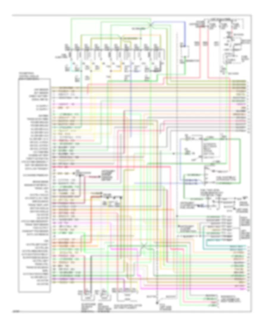 8 0L Engine Performance Wiring Diagrams 1 of 2 for Dodge Pickup R1994 1500