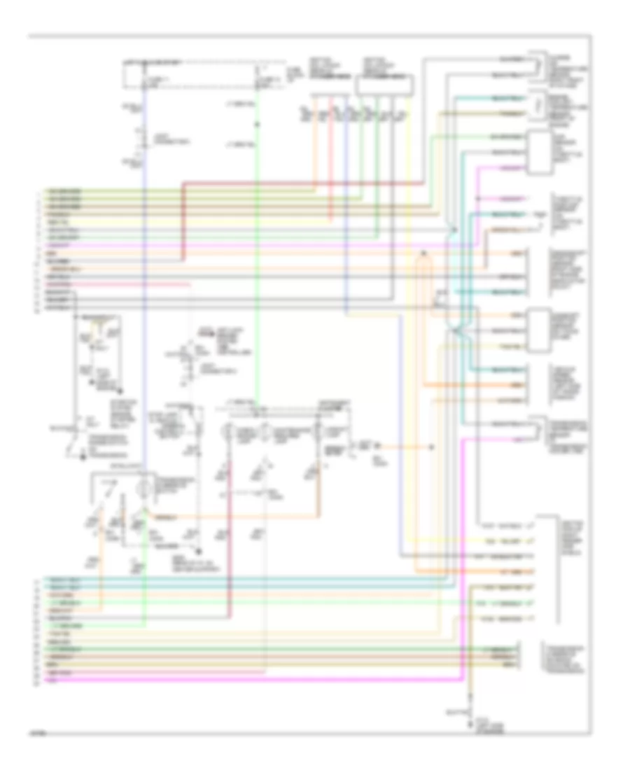 8.0L, Engine Performance Wiring Diagrams (2 of 2) for Dodge Pickup R1500 1994