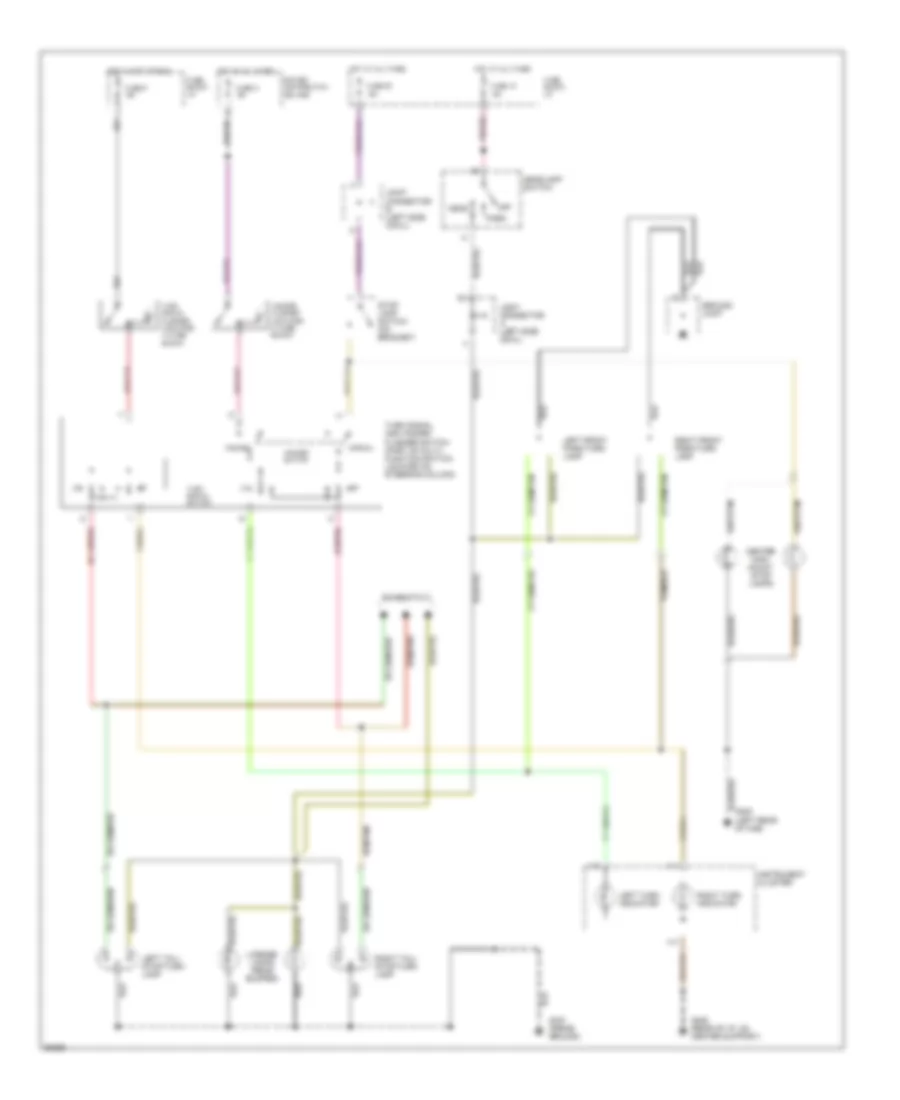 Exterior Light Wiring Diagram 1 of 2 for Dodge Pickup R1994 1500