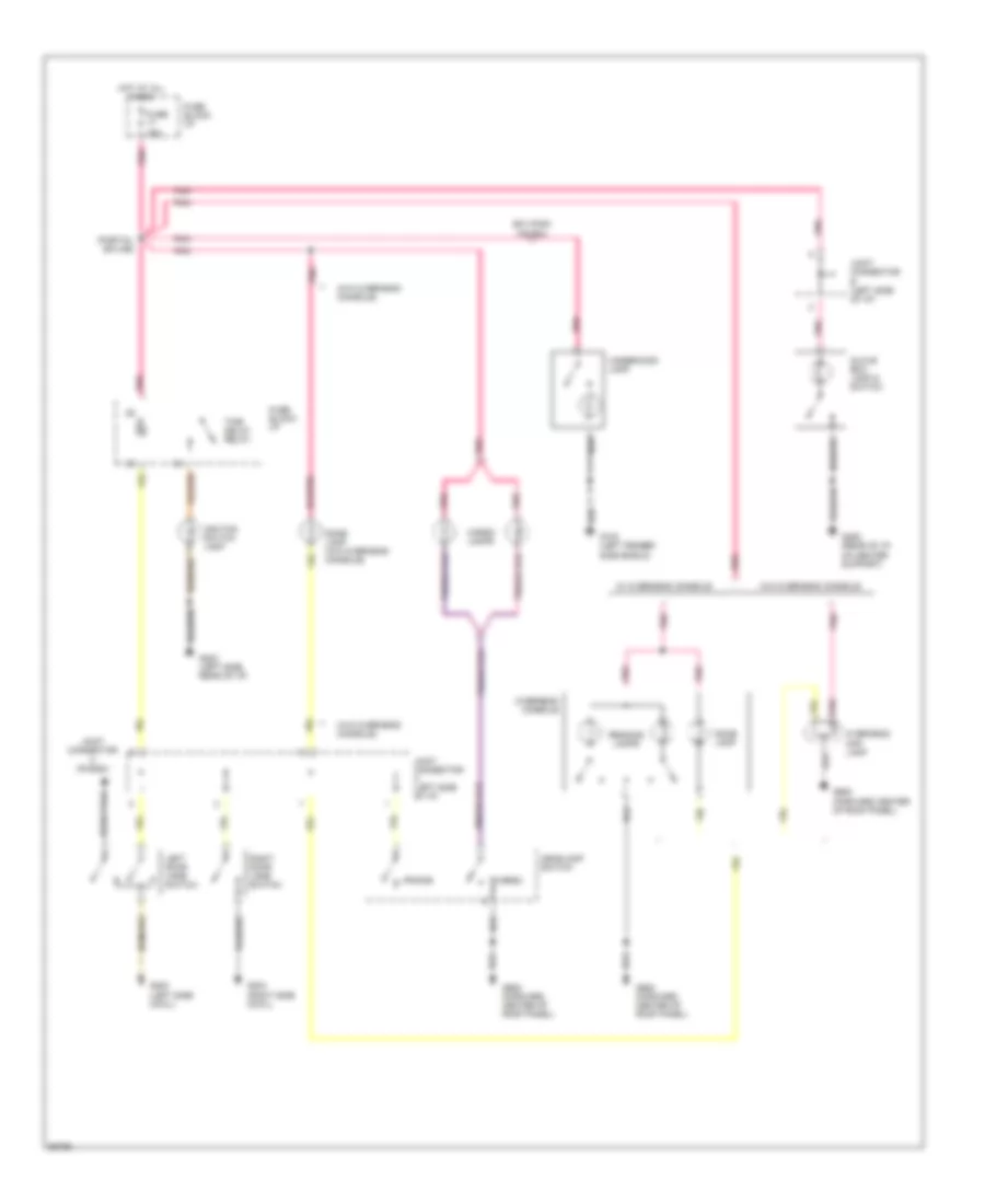 Courtesy Lamps Wiring Diagram for Dodge Pickup R1994 1500