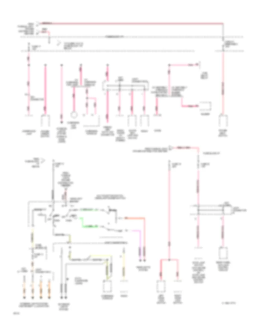 Power Distribution Wiring Diagram 3 of 4 for Dodge Pickup R1994 1500