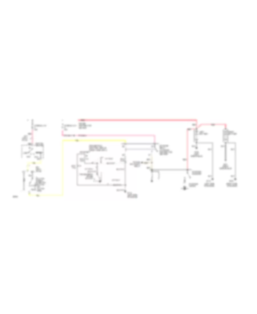 5.9L Diesel, Starting Wiring Diagram for Dodge Pickup R1500 1994