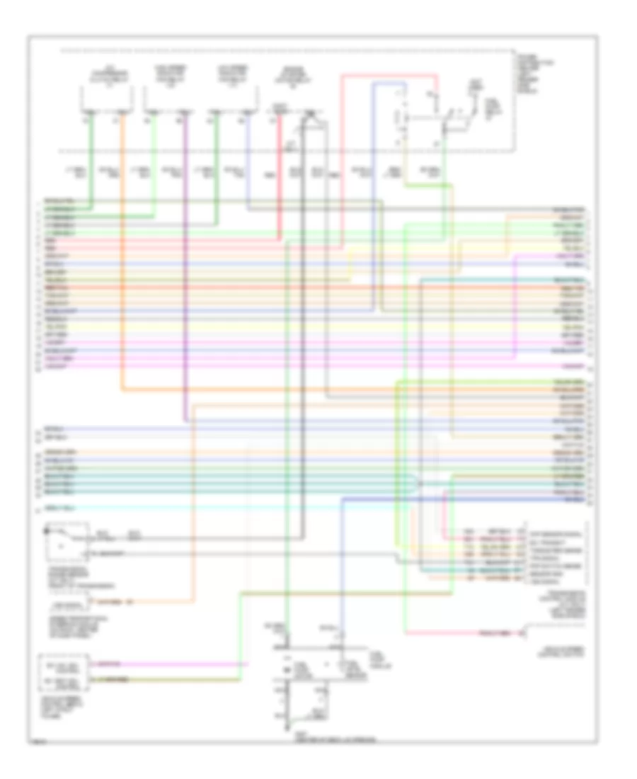 2 5L Engine Performance Wiring Diagrams 3 of 4 for Dodge Stratus ES 1996