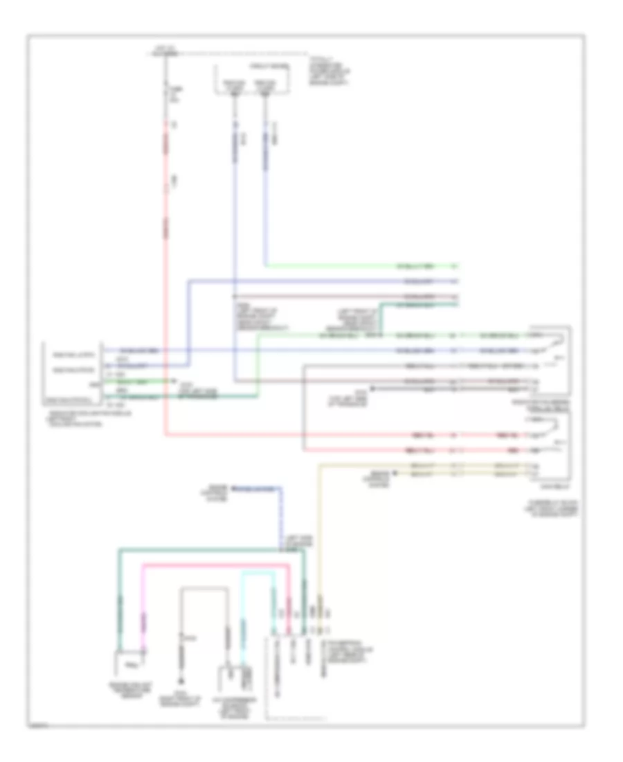 Cooling Fan Wiring Diagram for Dodge Caliber Express 2011
