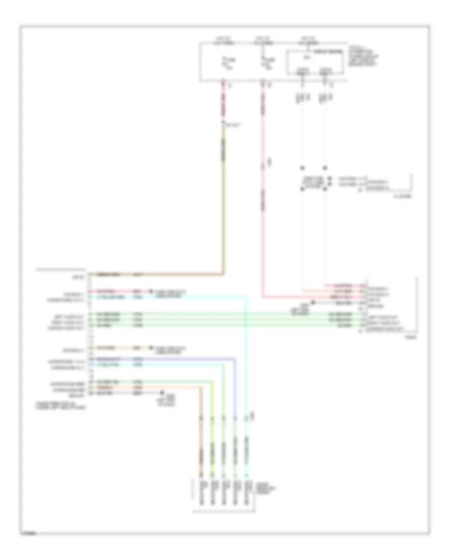 Navigation Wiring Diagram for Dodge Caliber Express 2011