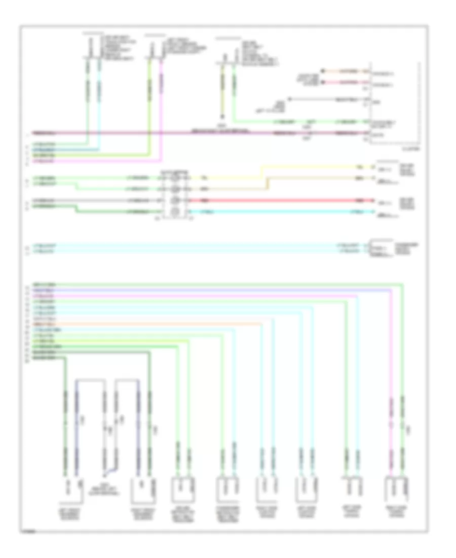 Supplemental Restraints Wiring Diagram (2 of 2) for Dodge Caliber Express 2011