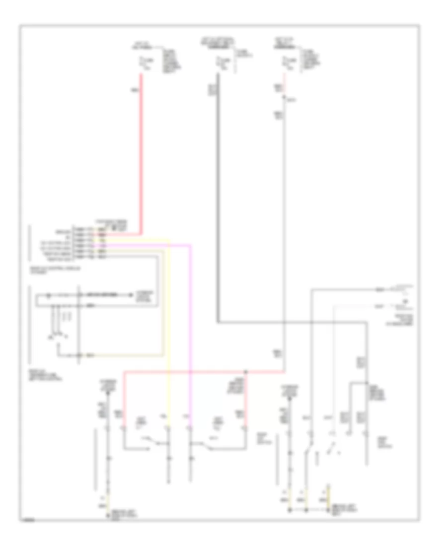 Auxiliary Blower Wiring Diagram for Dodge Sprinter 3500 2004