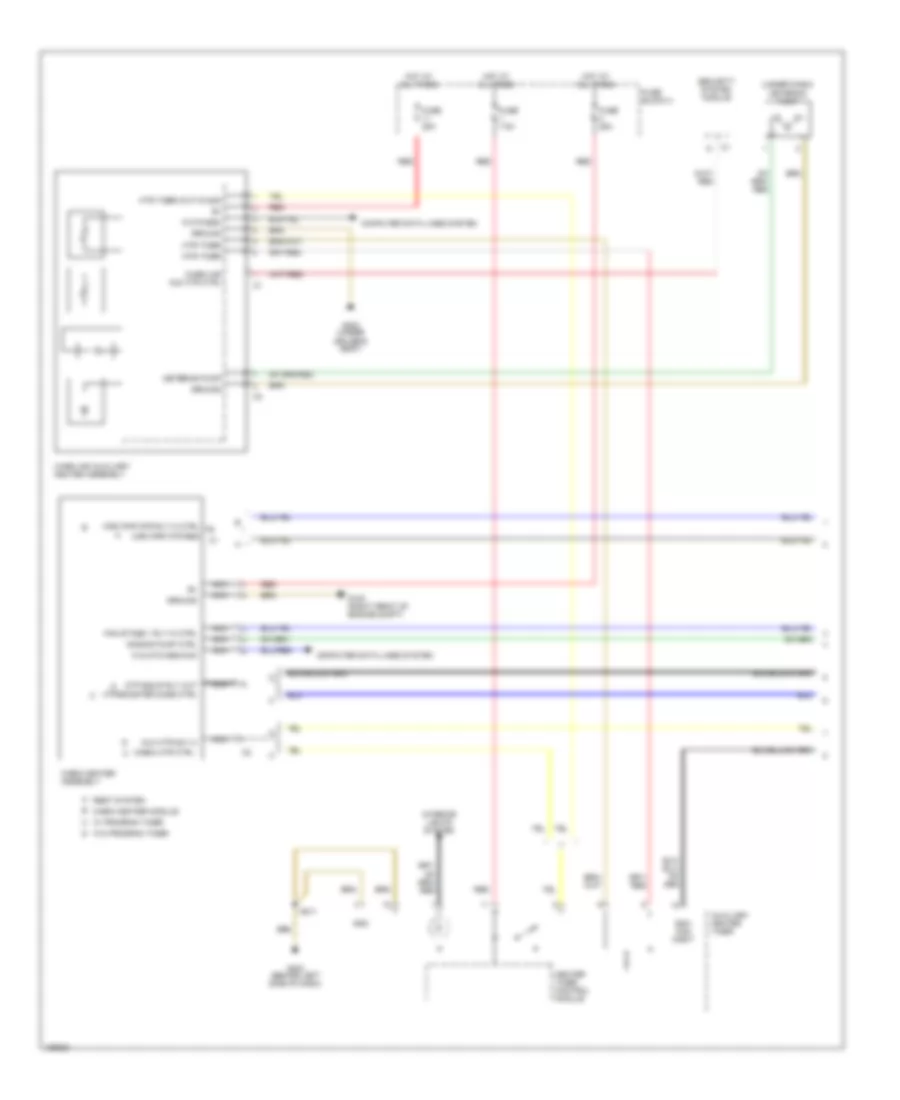 Auxiliary Heater Wiring Diagram (1 of 3) for Dodge Sprinter 3500 2004