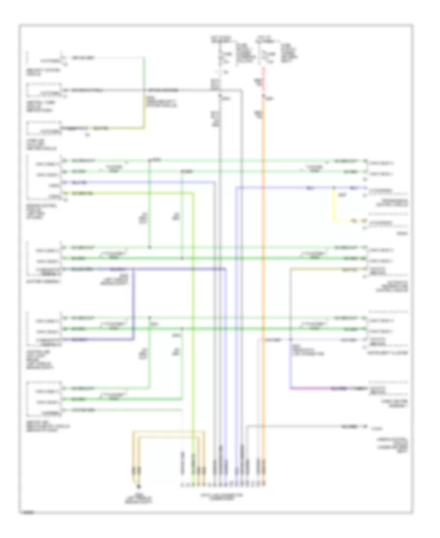 Computer Data Lines Wiring Diagram for Dodge Sprinter 2004 3500