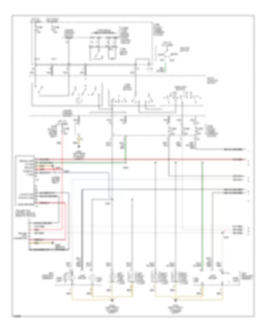 Exterior Lamps Wiring Diagram (1 of 3) for Dodge Sprinter 3500 2004