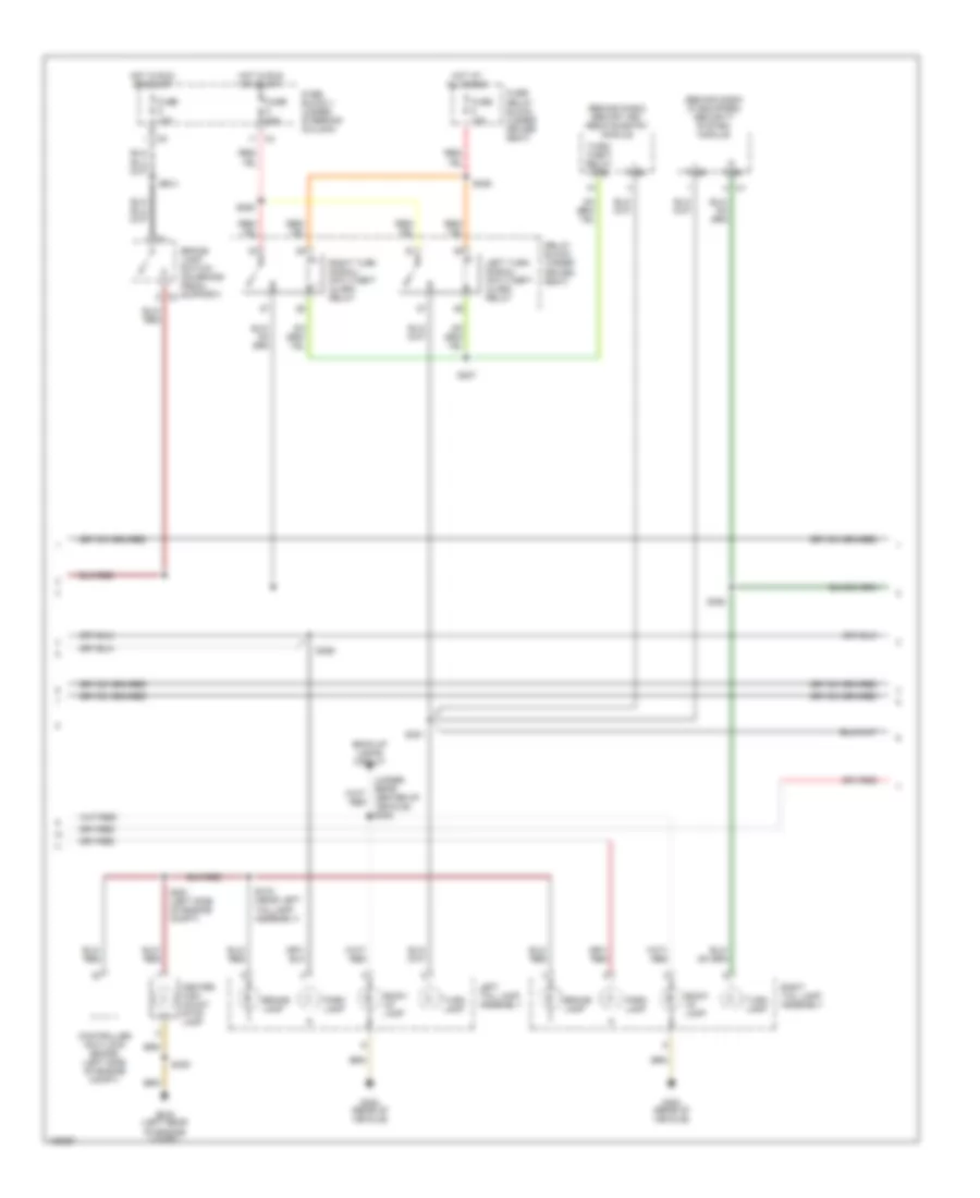 Exterior Lamps Wiring Diagram 2 of 3 for Dodge Sprinter 2004 3500