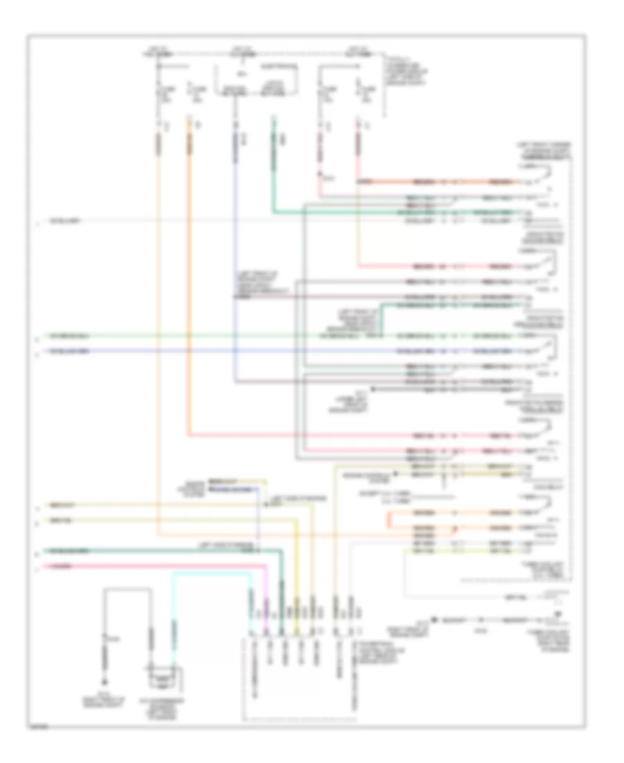 Manual A C Wiring Diagram 2 of 2 for Dodge Caliber SE 2008