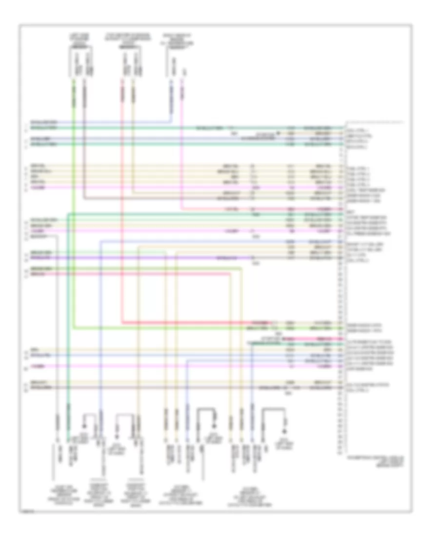 3.6L, Engine Performance Wiring Diagram (6 of 6) for Dodge Journey Limited 2014
