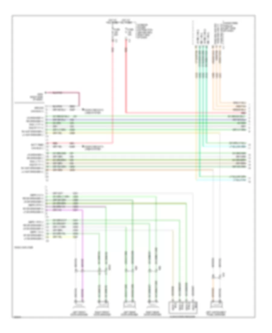 Radio Wiring Diagram, Premium (1 of 4) for Dodge Journey Limited 2014